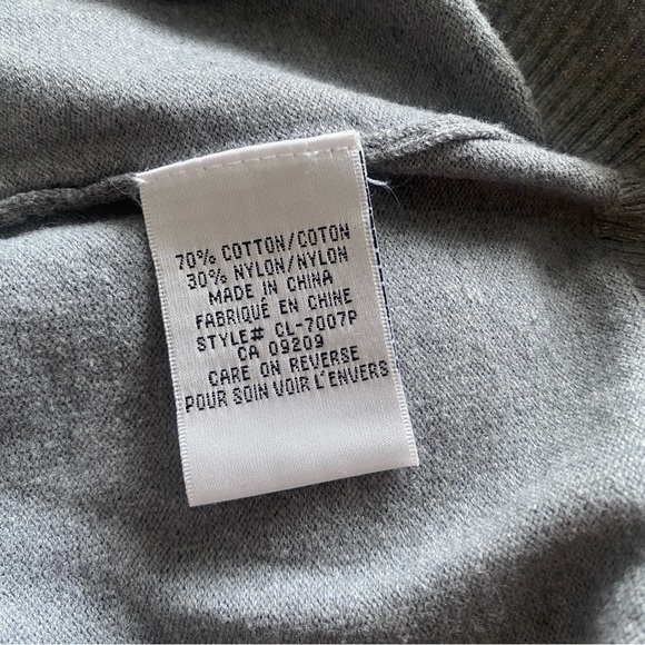 Cleo Petites Sweater Vest Waist Tie - Grey - Picture 9 of 10